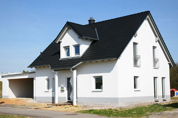 die Fassade ist der letzte Schliff beim Hausbau