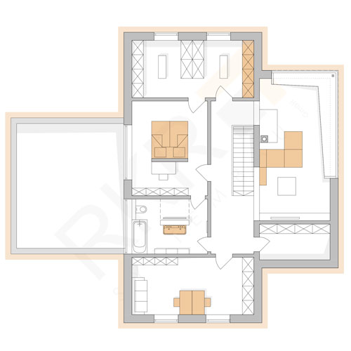 RKR Haustyp | RKR Premium Haus | Obergeschoss