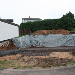 Erdarbeiten abgeschlossen